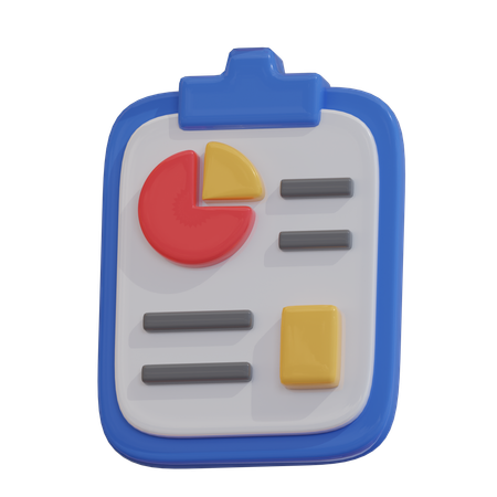 Marketing Checklist  3D Icon