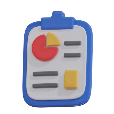 Marketing Checklist  3D Icon