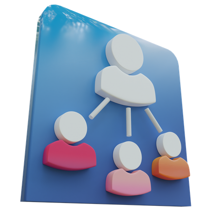 Marketing Connect People  3D Icon