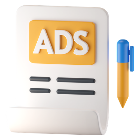 Marketing Copywriting  3D Icon