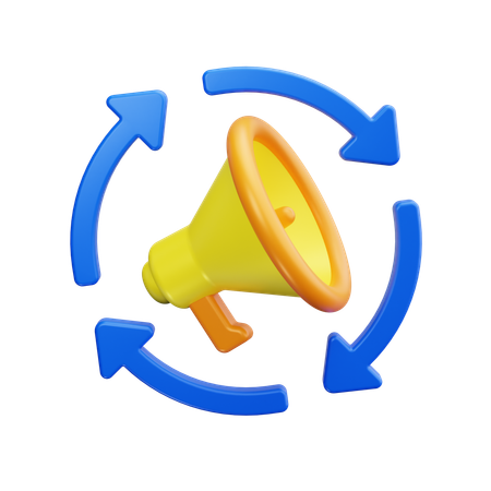 Marketing Cycle  3D Icon