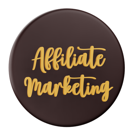 Marketing afiliado  3D Icon