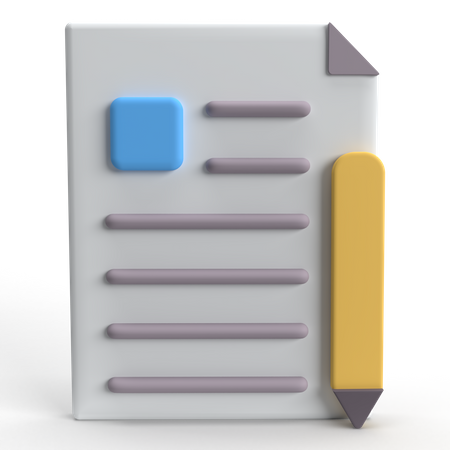 Marketing de conteúdo  3D Icon