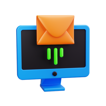 Marketing de email  3D Icon