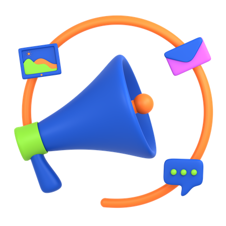 Marketing d'entreprise  3D Icon