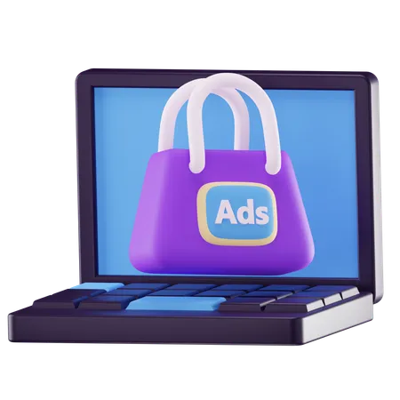 Marketing digital  3D Icon