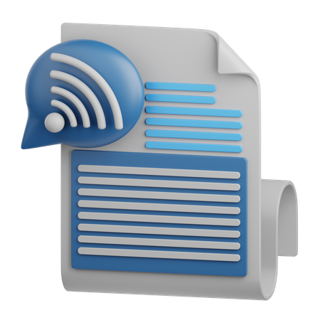 Marketing digital  3D Icon