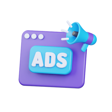 Marketing en ligne  3D Icon
