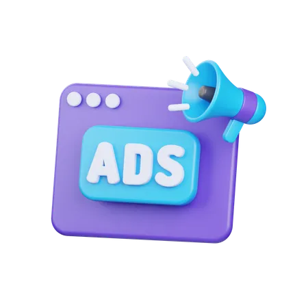 Marketing en ligne  3D Icon