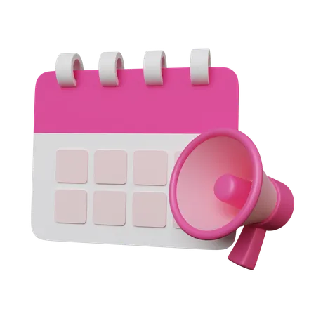 Marketing Event  3D Icon