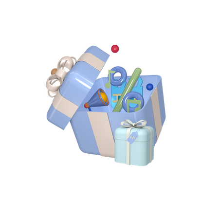 Marketing giveaway  3D Icon