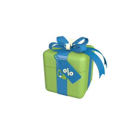 Marketing giveaway discount giftbox  3D Icon