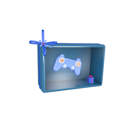 Marketing giveaway with console game stick  3D Icon