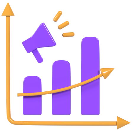 Marketing-Grafik  3D Illustration