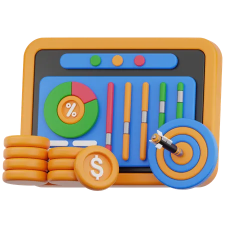 Marketing Growth  3D Icon