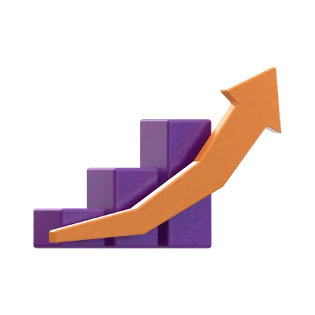 Marketing Growth 3D Icon