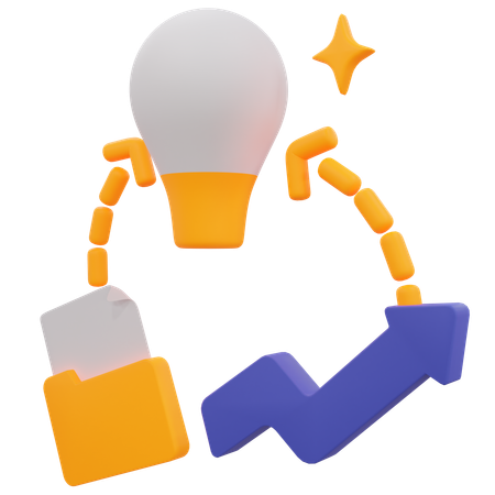 Marketing Idea  3D Icon