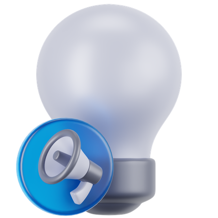 Marketingidee  3D Icon