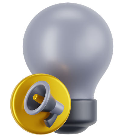 Marketingidee  3D Icon