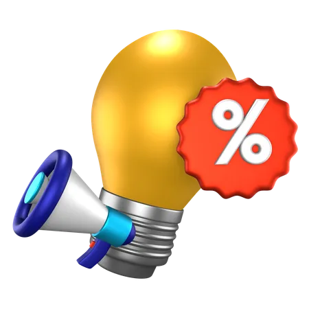 Marketingidee  3D Icon