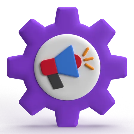 Marketing Management  3D Icon