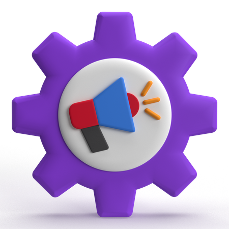 Marketing Management  3D Icon