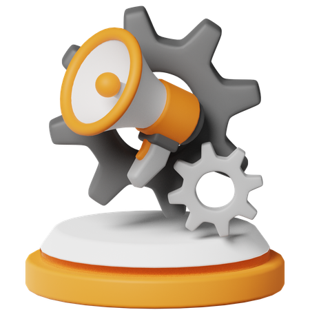 Marketing Management  3D Icon