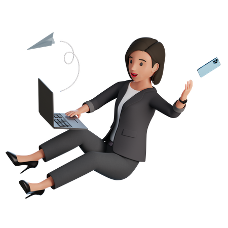 Marketing manager  3D Illustration