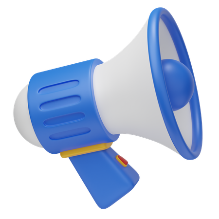Marketing Megaphone  3D Icon