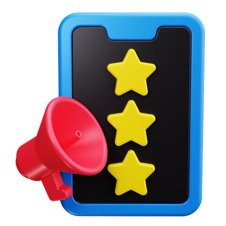 Marketing Móvel  3D Icon