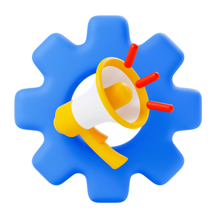 Marketing operations  3D Icon