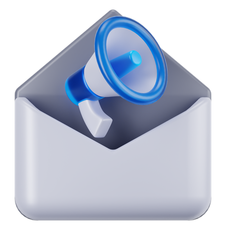 Publicité par e-mail  3D Icon