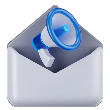 Publicité par e-mail  3D Icon