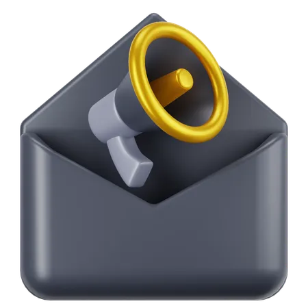 Publicité par e-mail  3D Icon