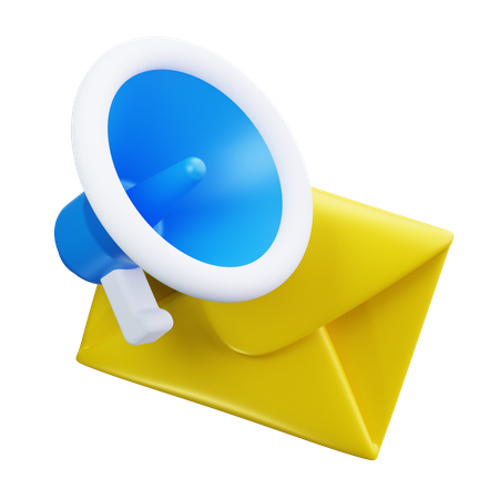 Publicité par e-mail  3D Icon