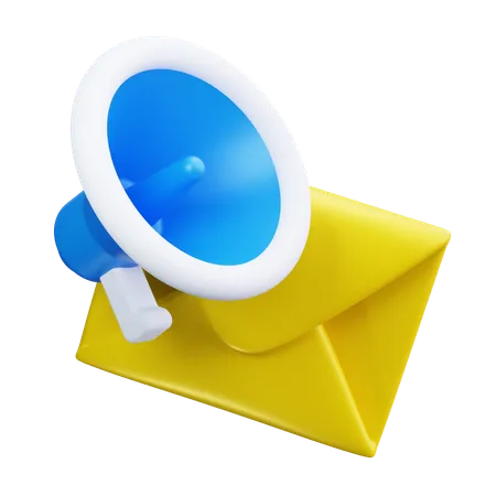 Publicité par e-mail  3D Icon