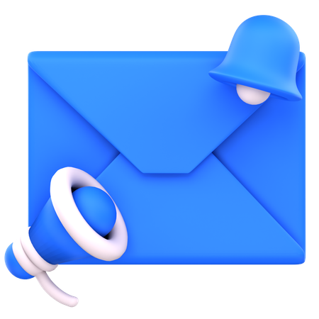 Publicité par e-mail  3D Icon