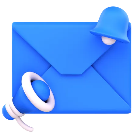 Publicité par e-mail  3D Icon