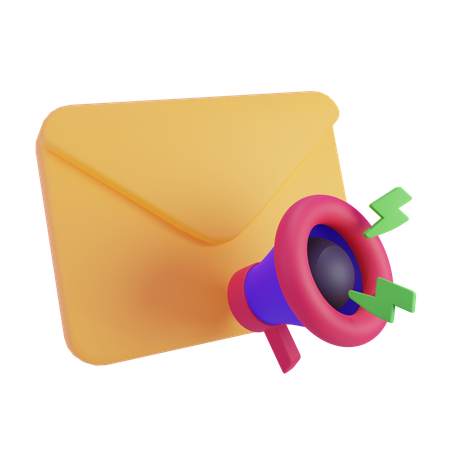 Correo de propaganda  3D Icon