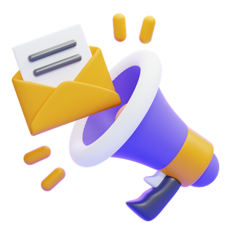 Correo de propaganda  3D Icon