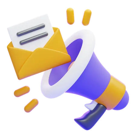 Correo de propaganda  3D Icon