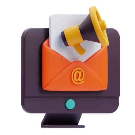 Correo de propaganda  3D Icon