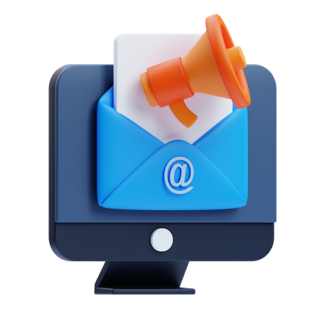 Correo de propaganda  3D Icon