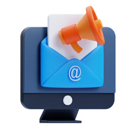 Correo de propaganda  3D Icon