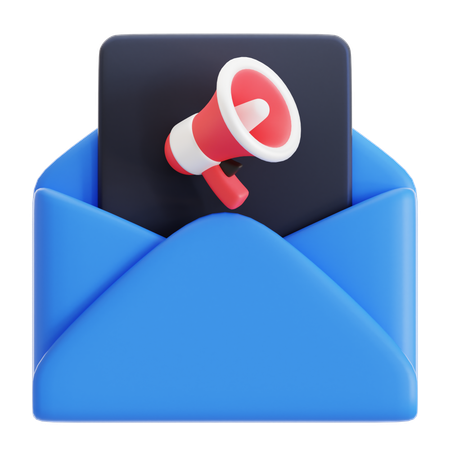 Correo de propaganda  3D Icon