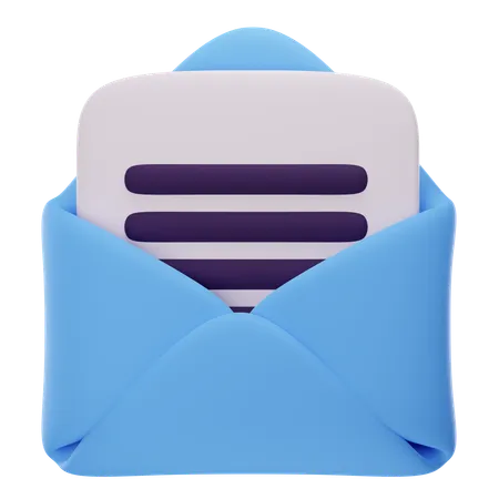 Correo de propaganda  3D Icon