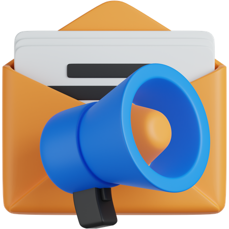 Correo de propaganda  3D Icon