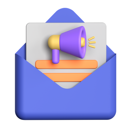 Correo de propaganda  3D Icon