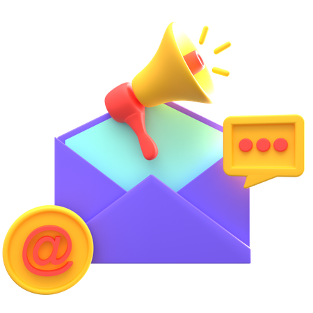 Correo de propaganda  3D Icon