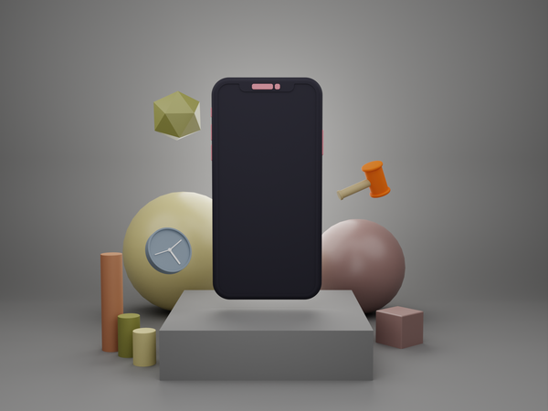Marketing profesional en línea  3D Icon